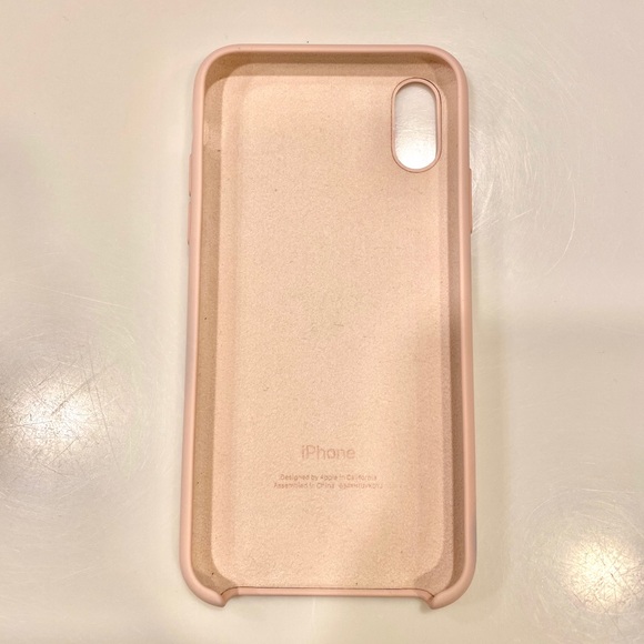iPhone XS Silicone Case - Pink Sand - Picture 2 of 3